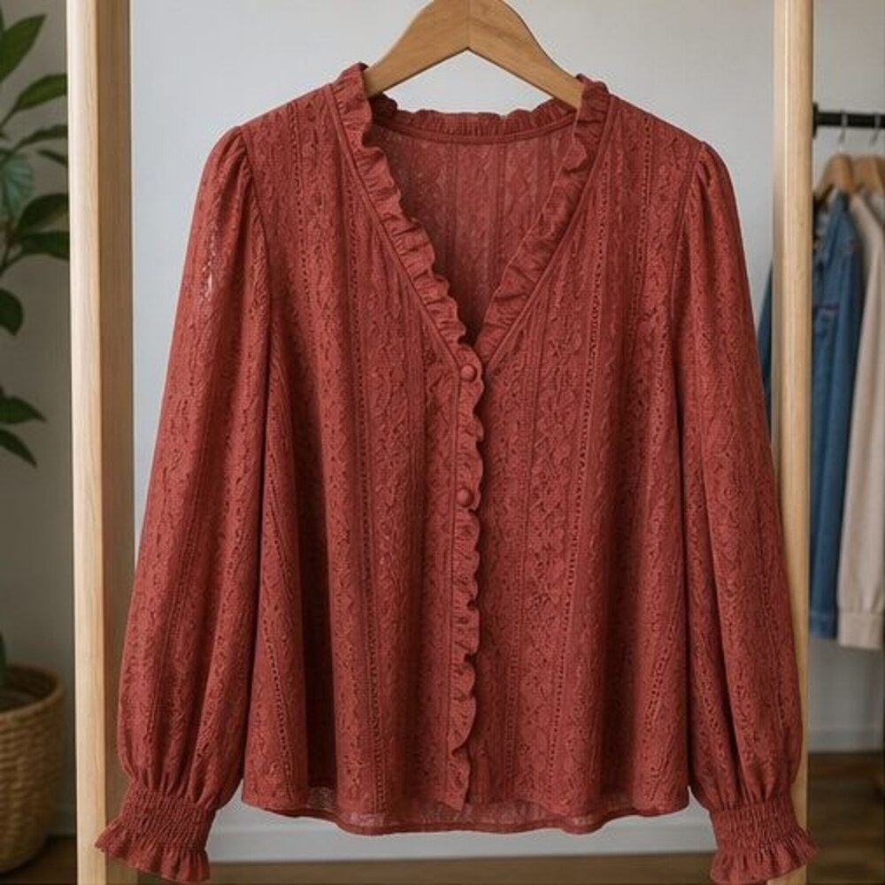 Rust Cami Blouse